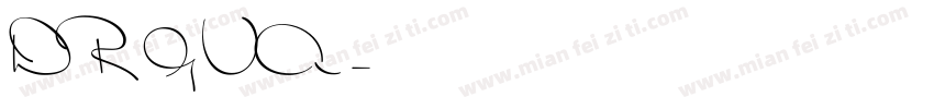 DR GUA字体转换